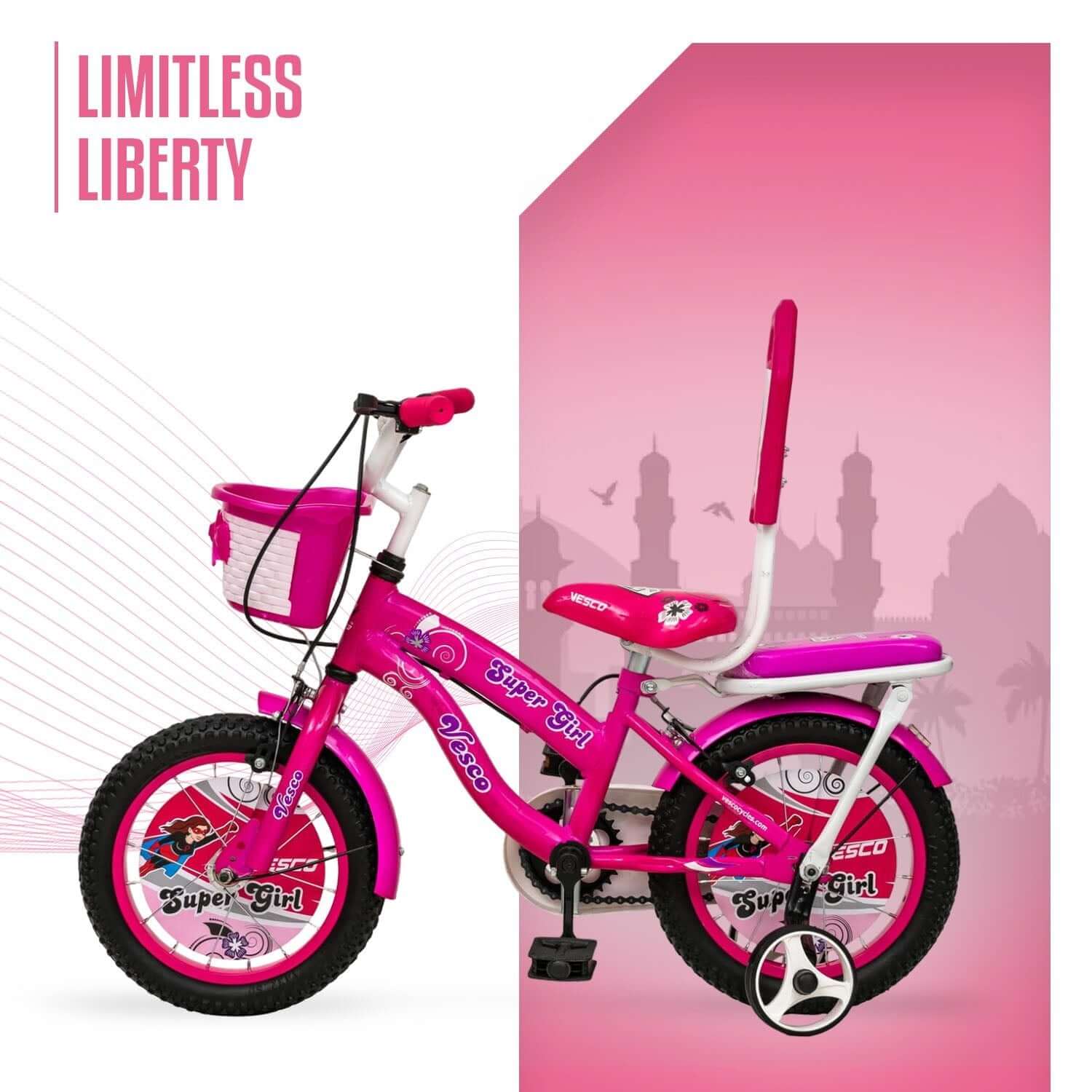 Super Girl 14T Girls Cycle (3–5 Years) - Image 6